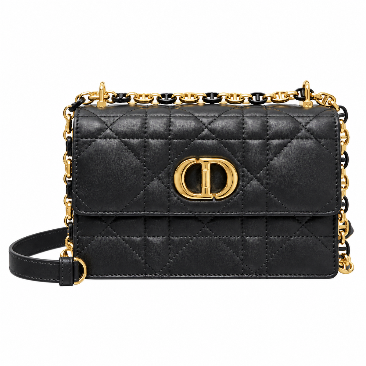 Dior Cannage Quilted Box Crossbody Bag 17.3cm