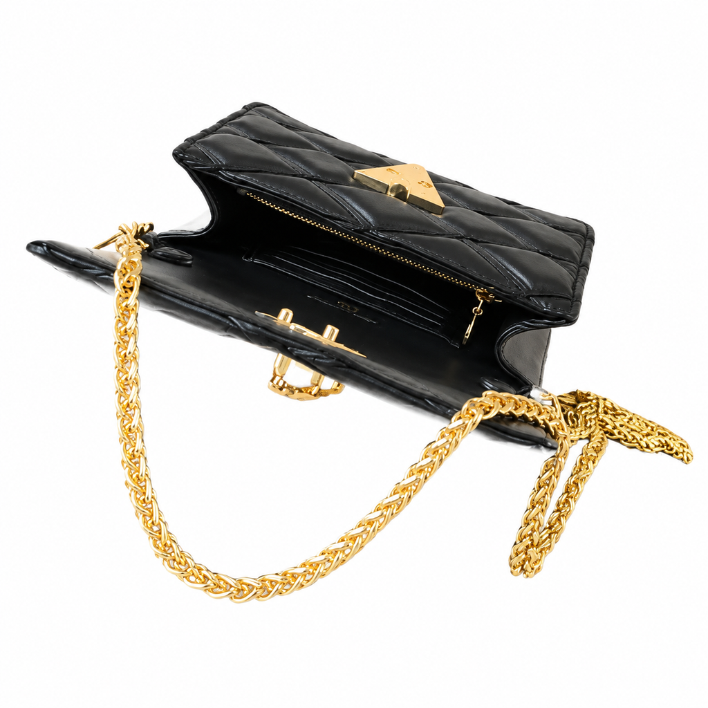 Louis Vuitton LV Monogram Slim Chain Crossbody Bag | 23×14×6cm Luxury Handbag