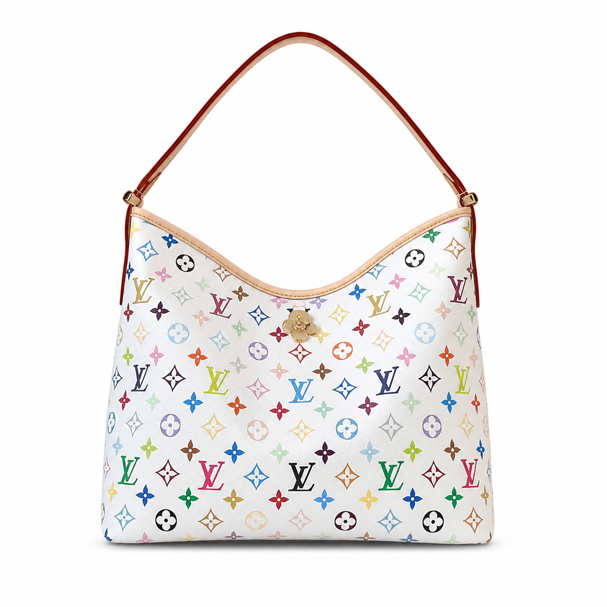 Louis Vuitton Classic Wide Shoulder Bag 34.5×26×13cm