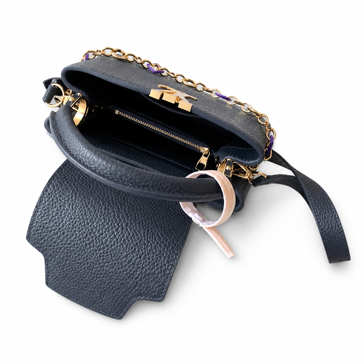 LV Style Medium Crossbody Bag | 22×12×8cm | Luxury Designer Inspired Leather Handbag
