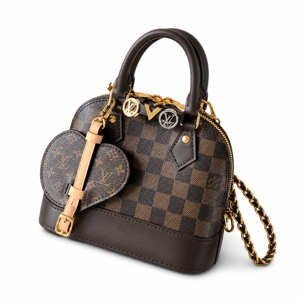 Louis Vuitton Classic Essential Vertical Crossbody Bag 15x19.5x10cm