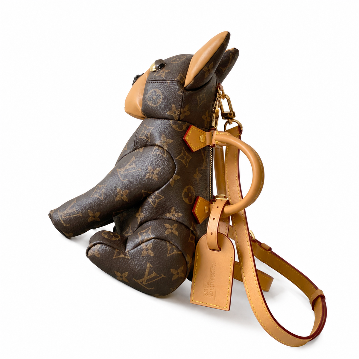Louis Vuitton LV Monogram Structured Tote Bag | 18×28×19cm Luxury Handbag