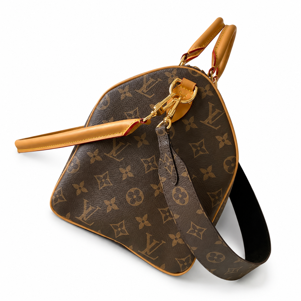 Louis Vuitton Classic Cube-Form Deep Tote Bag 30x21x17cm