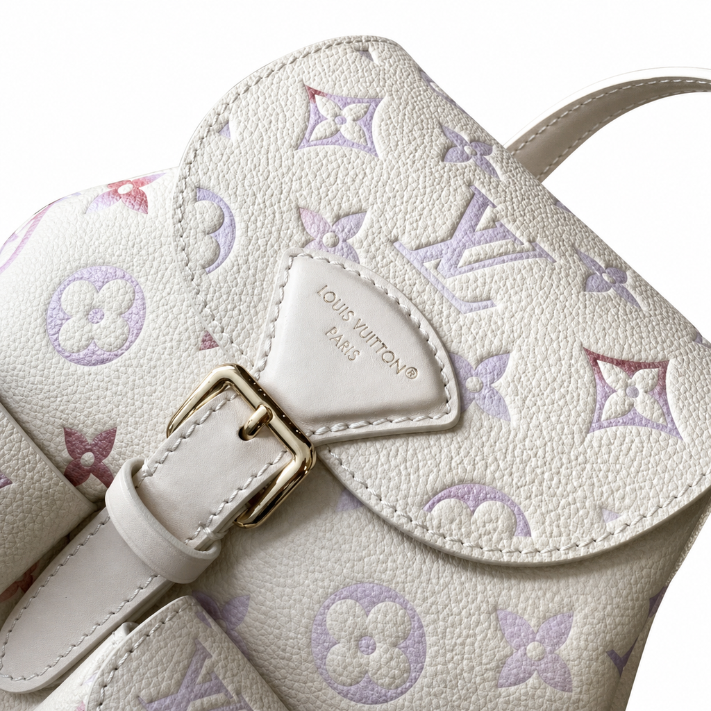 LV Style Mini Luxury Backpack | 22×14×20cm | Designer Inspired Structured Leather Bag