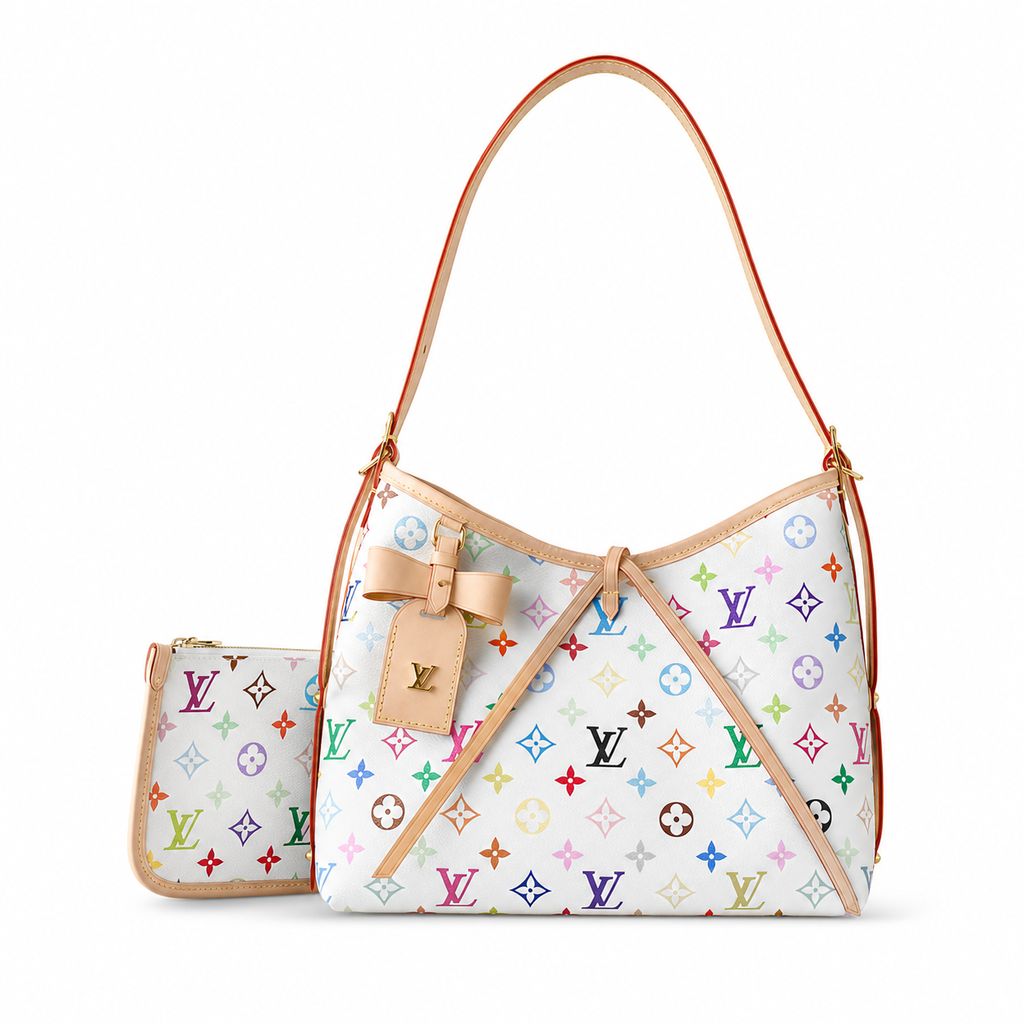 Louis Vuitton Classic Tall Structured Shoulder Bag 24×12×29cm