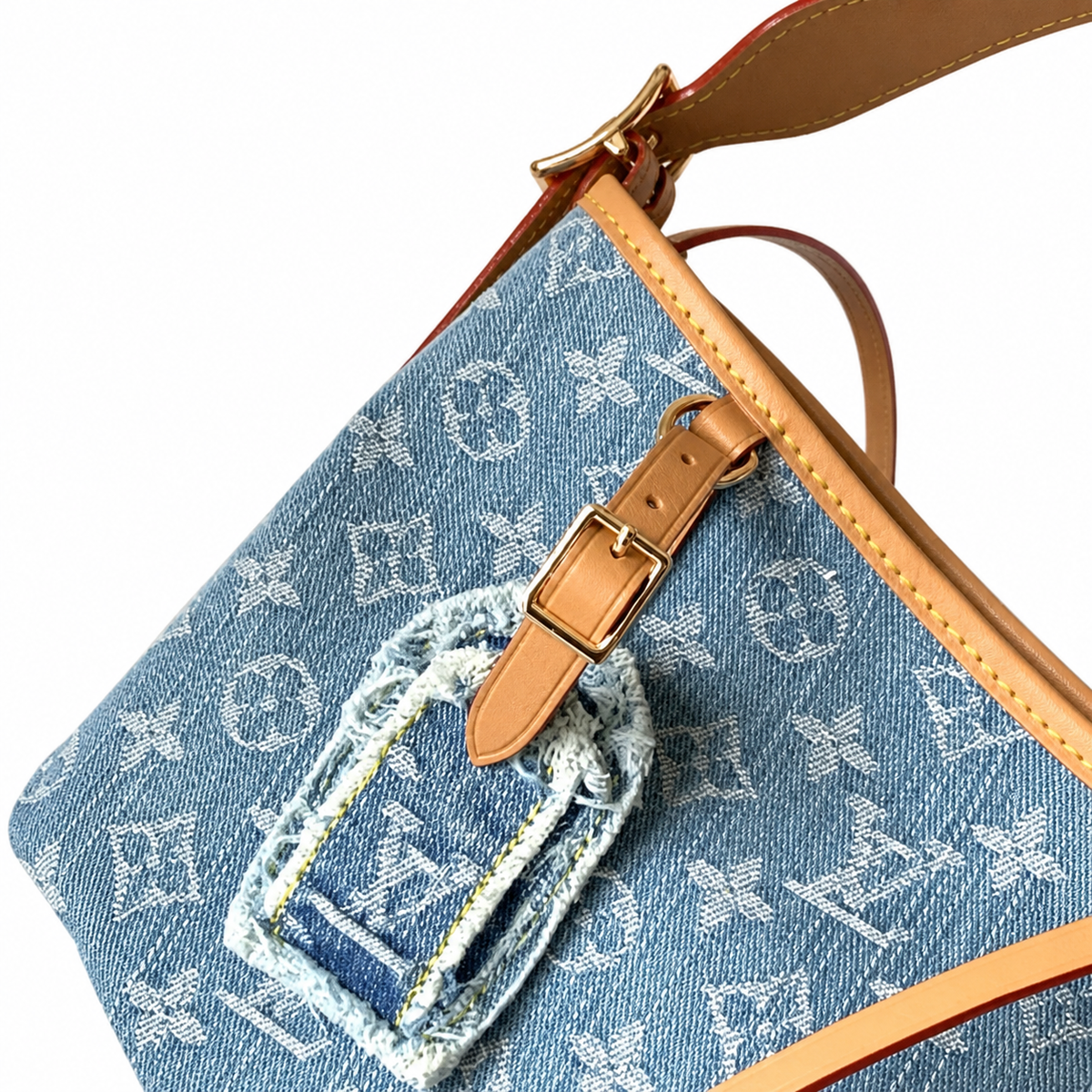 Louis Vuitton Classic Structured Square Shoulder Bag 29×24×12cm