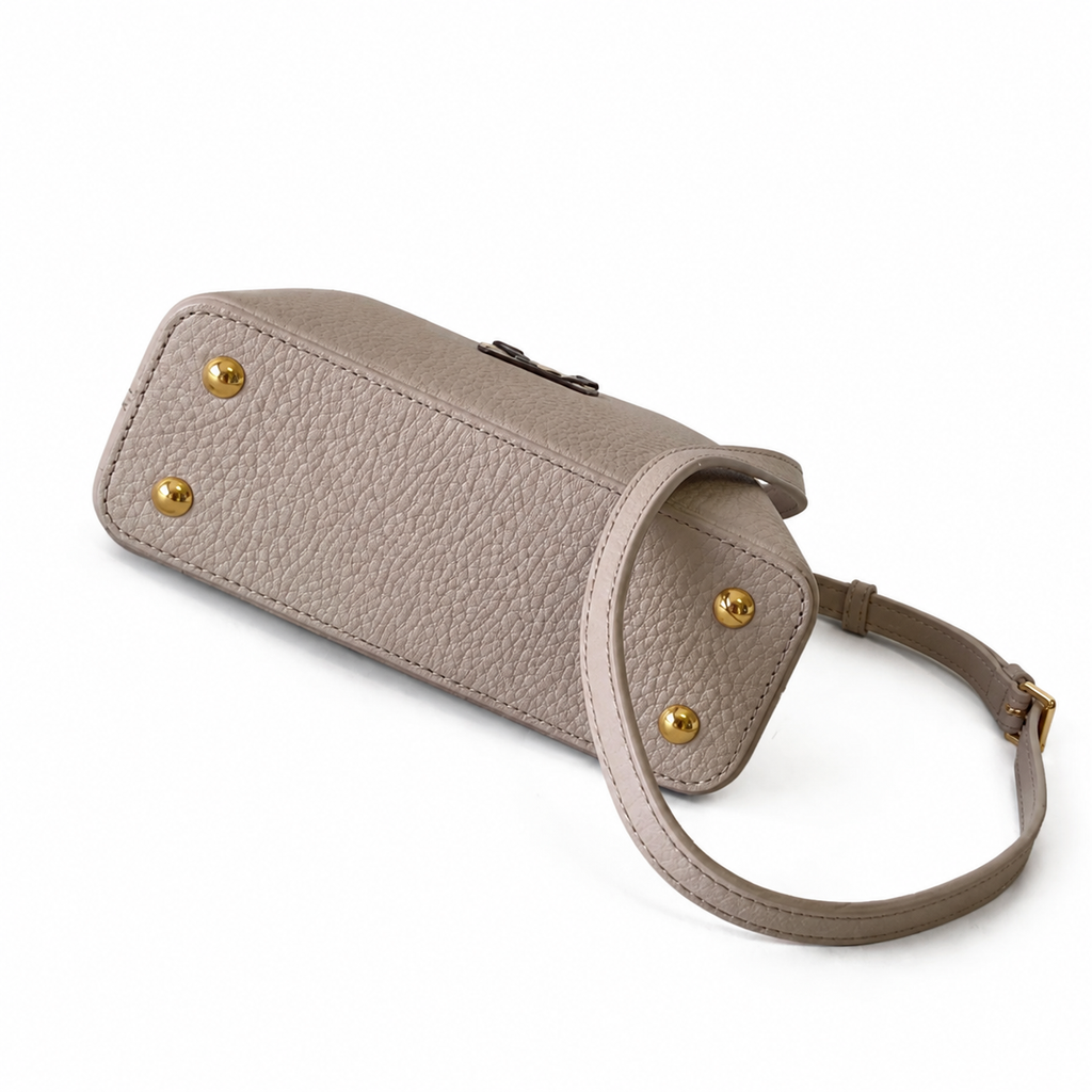Louis Vuitton LV Monogram Structured Flap Crossbody Bag | 27×17.3×9cm Luxury Handbag