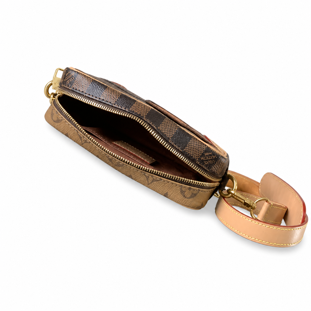 Louis Vuitton Classic Slender Vertical Crossbody Bag 13×6.5×20cm