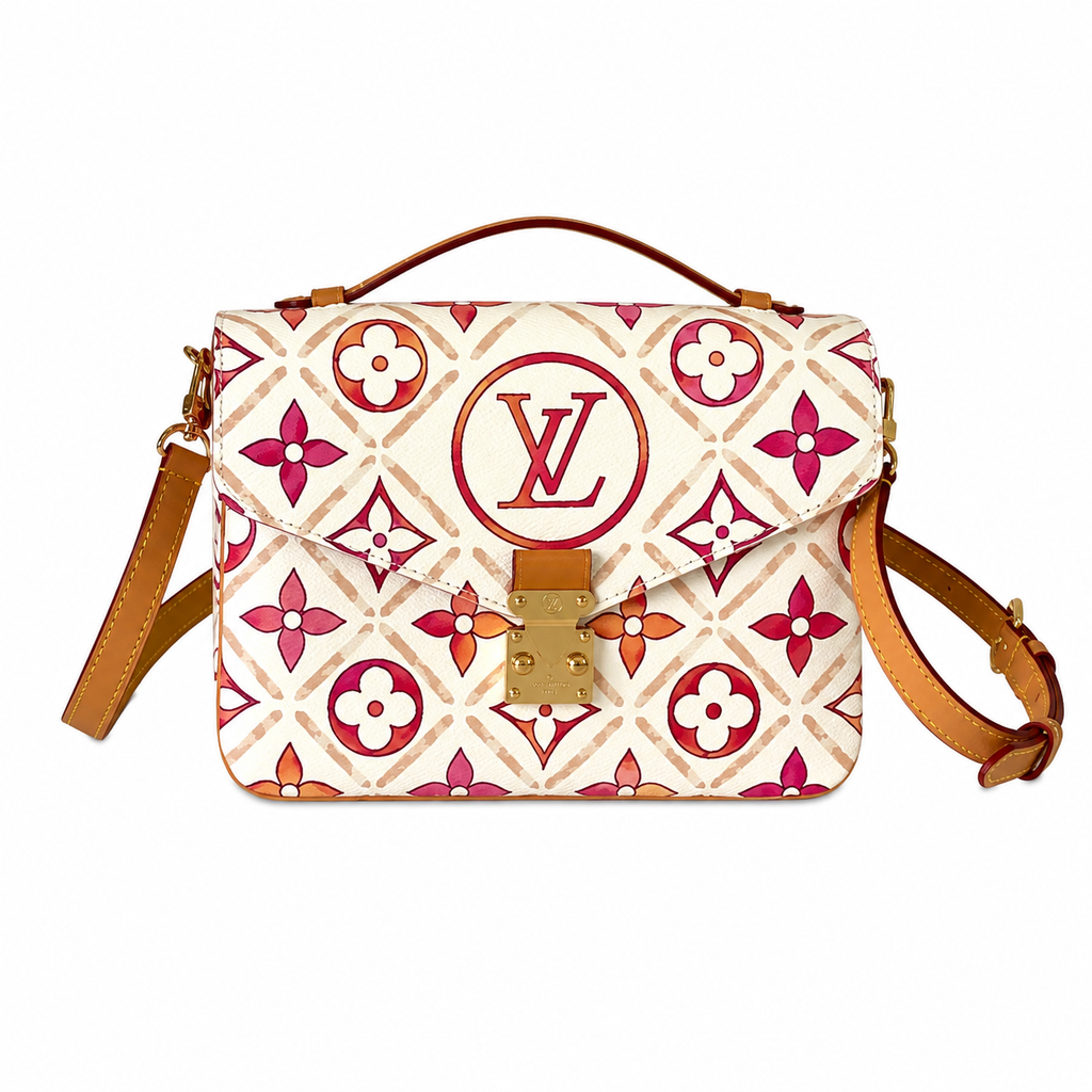 Louis Vuitton Classic Balanced Square Crossbody Bag 25x19x7cm