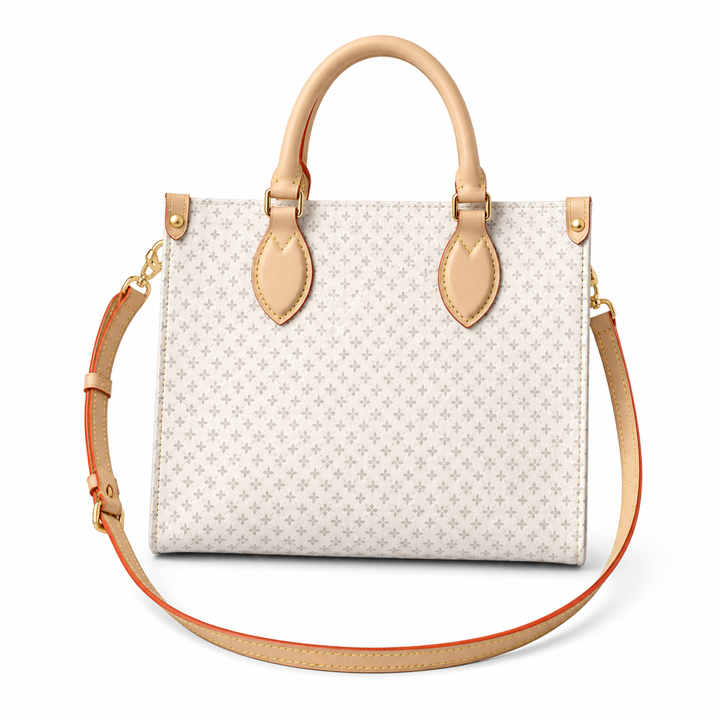 LV Style Medium Square Tote Bag | 25×20×11.5cm | Luxury Designer Inspired Everyday Handbag