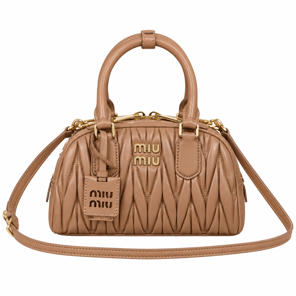 Miu Miu Convertible Leather Bag 22×13×10.5 cm