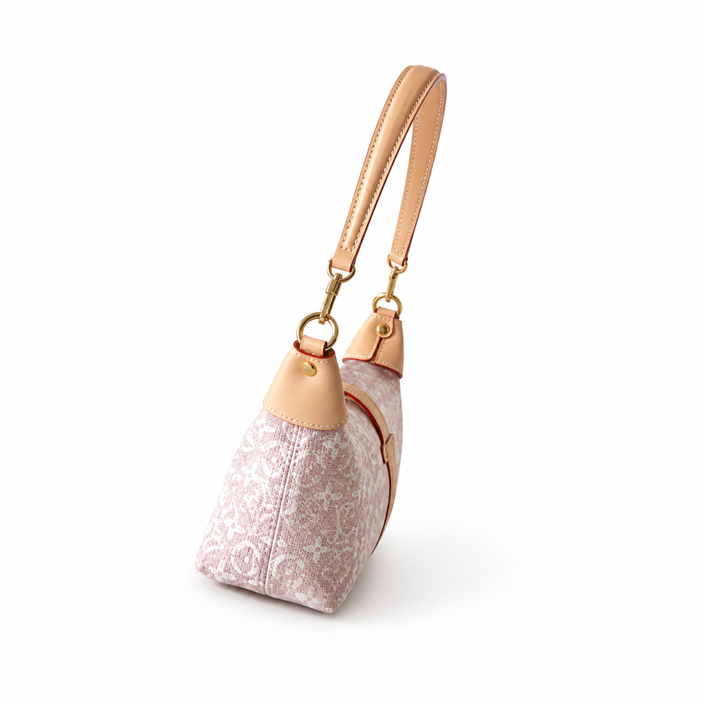 Louis Vuitton Classic Compact Top-Handle Handbag 22x14.5x8cm