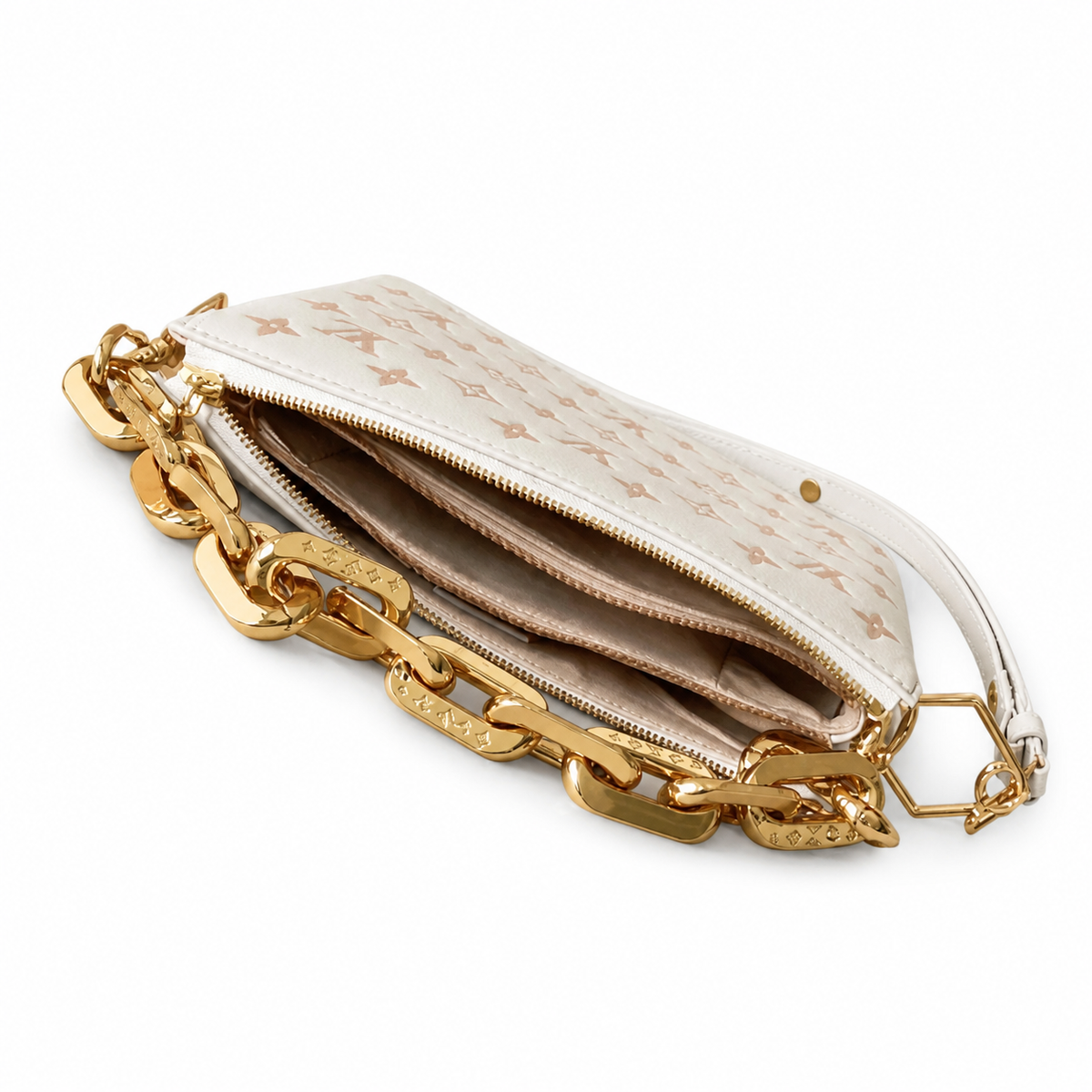 Louis Vuitton Classic Generous Structured Handbag 26×20×12cm