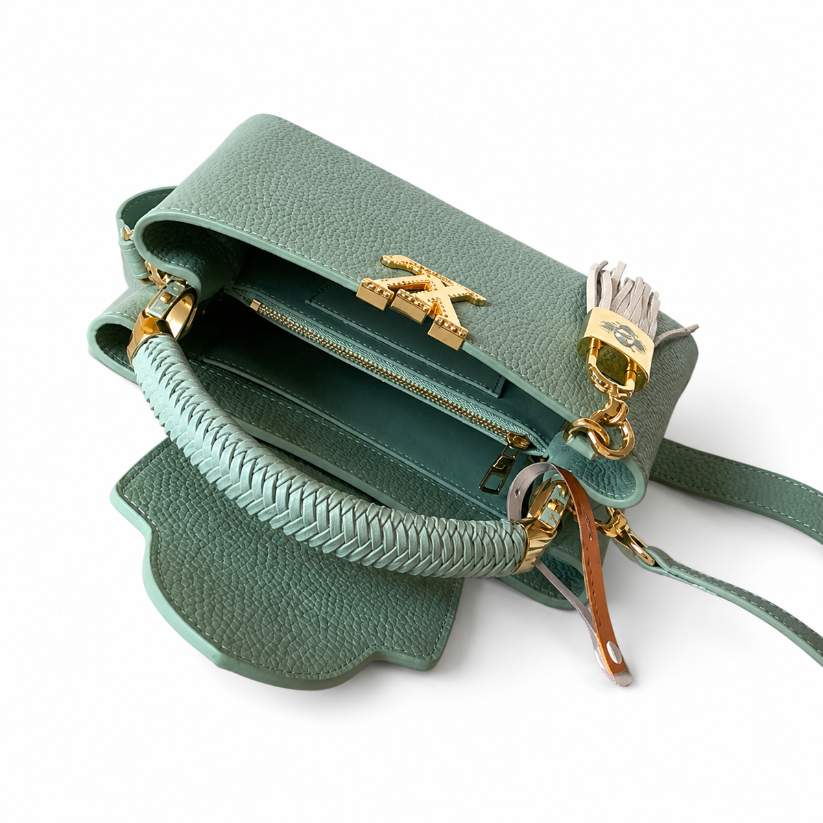 LV Style Premium Camera Crossbody Bag | 27×17.3×9cm | Luxury Designer Inspired Leather Shoulder Bag