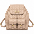 Dior Cannage Quilted Travel Backpack 23cm