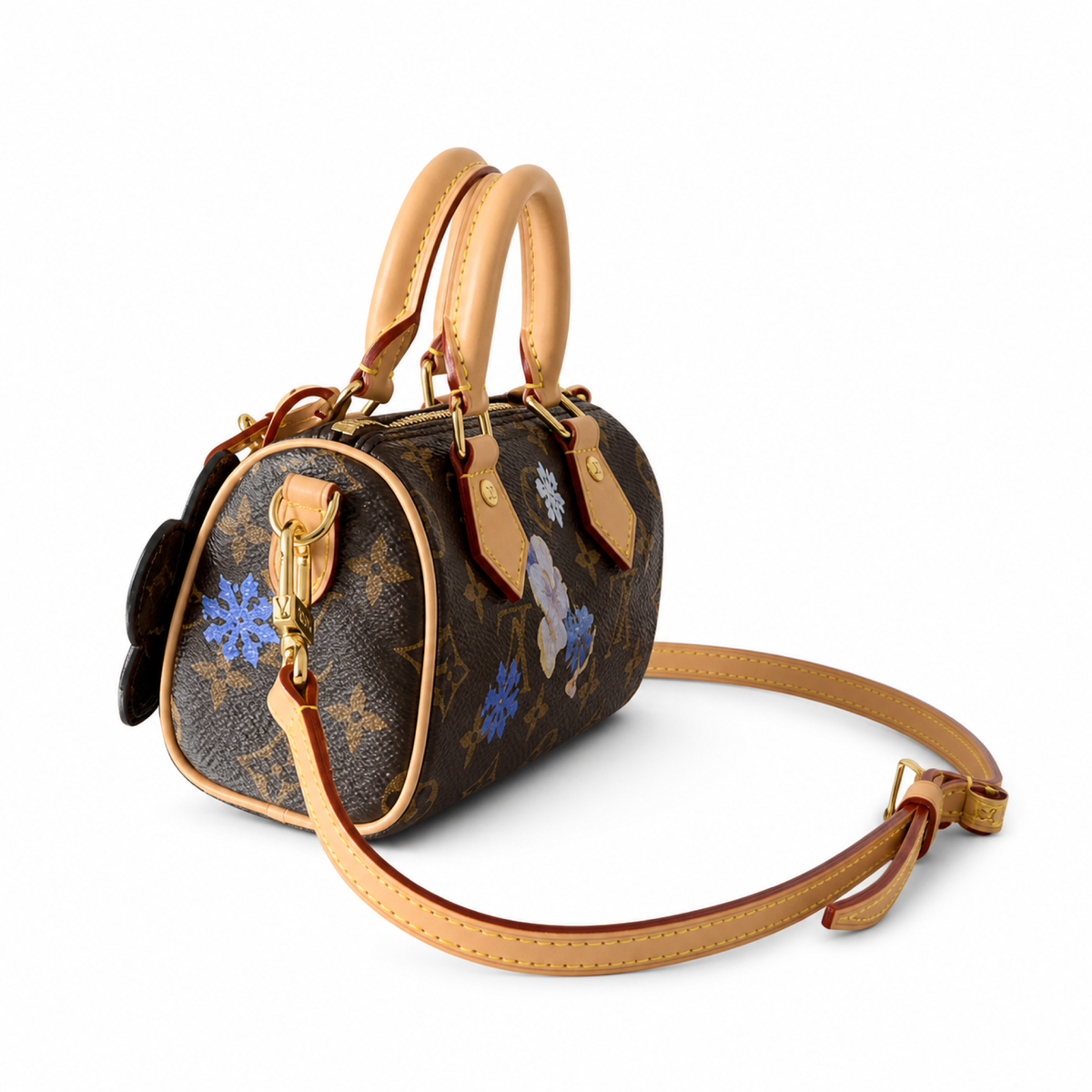 LV Style Nano Mini Crossbody Bag | 10×7.5×16cm | Luxury Designer Inspired Micro Shoulder Bag