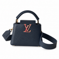 LV Style Premium Camera Crossbody Bag | 21×14×8cm | Luxury Designer Inspired Signature Mini Shoulder Bag