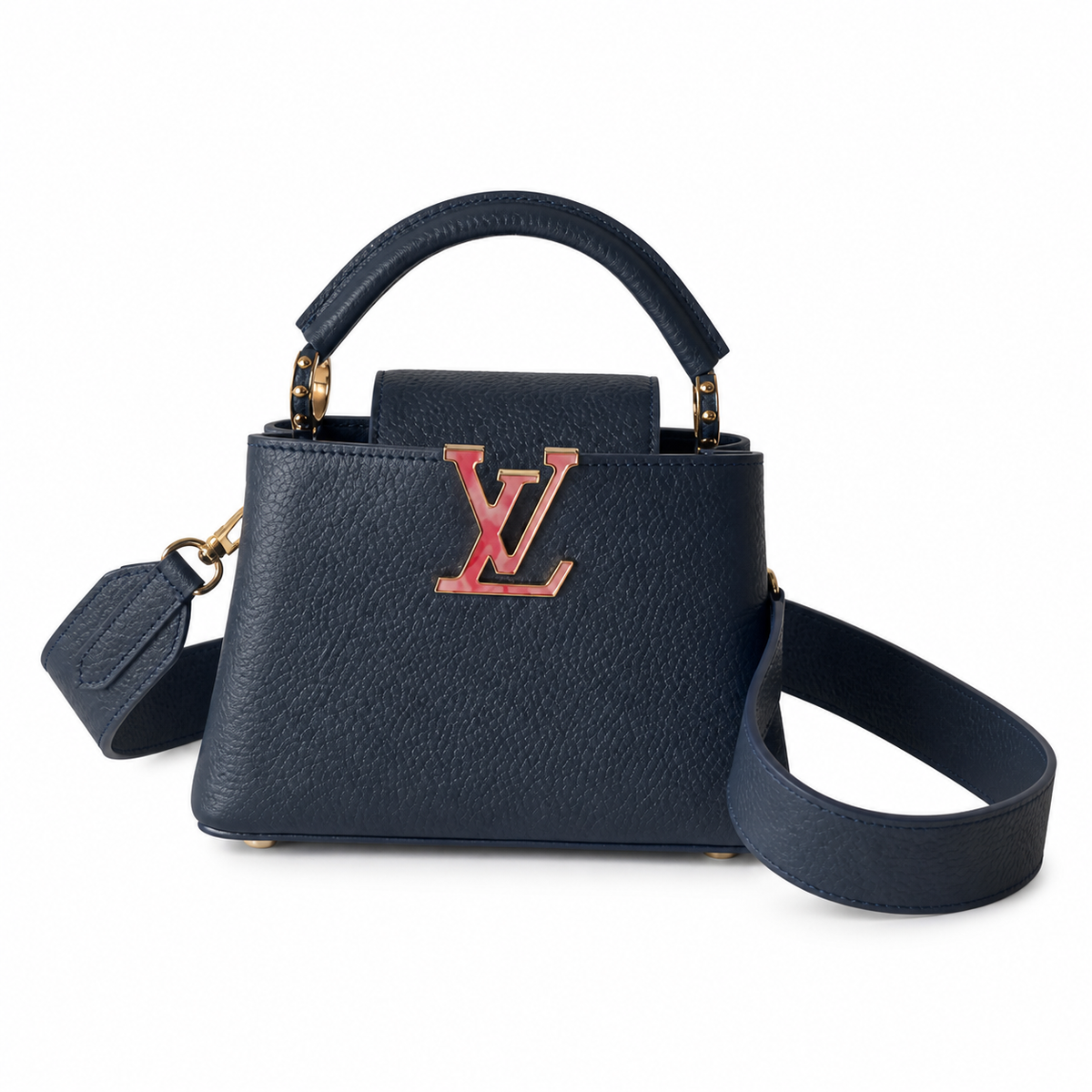 LV Style Premium Camera Crossbody Bag | 21×14×8cm | Luxury Designer Inspired Signature Mini Shoulder Bag