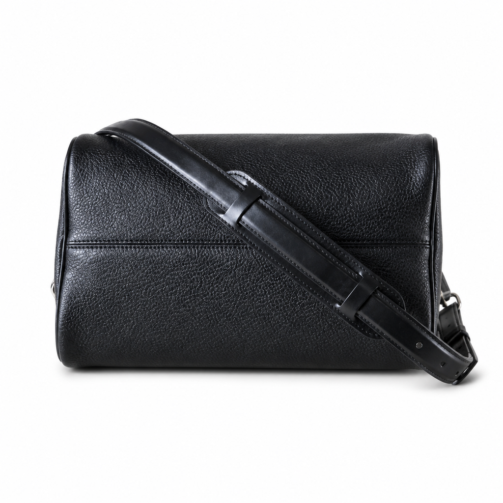 LV Speedy Bandoulière 30 Taurillon Leather All-Black Top Handle Crossbody Bag