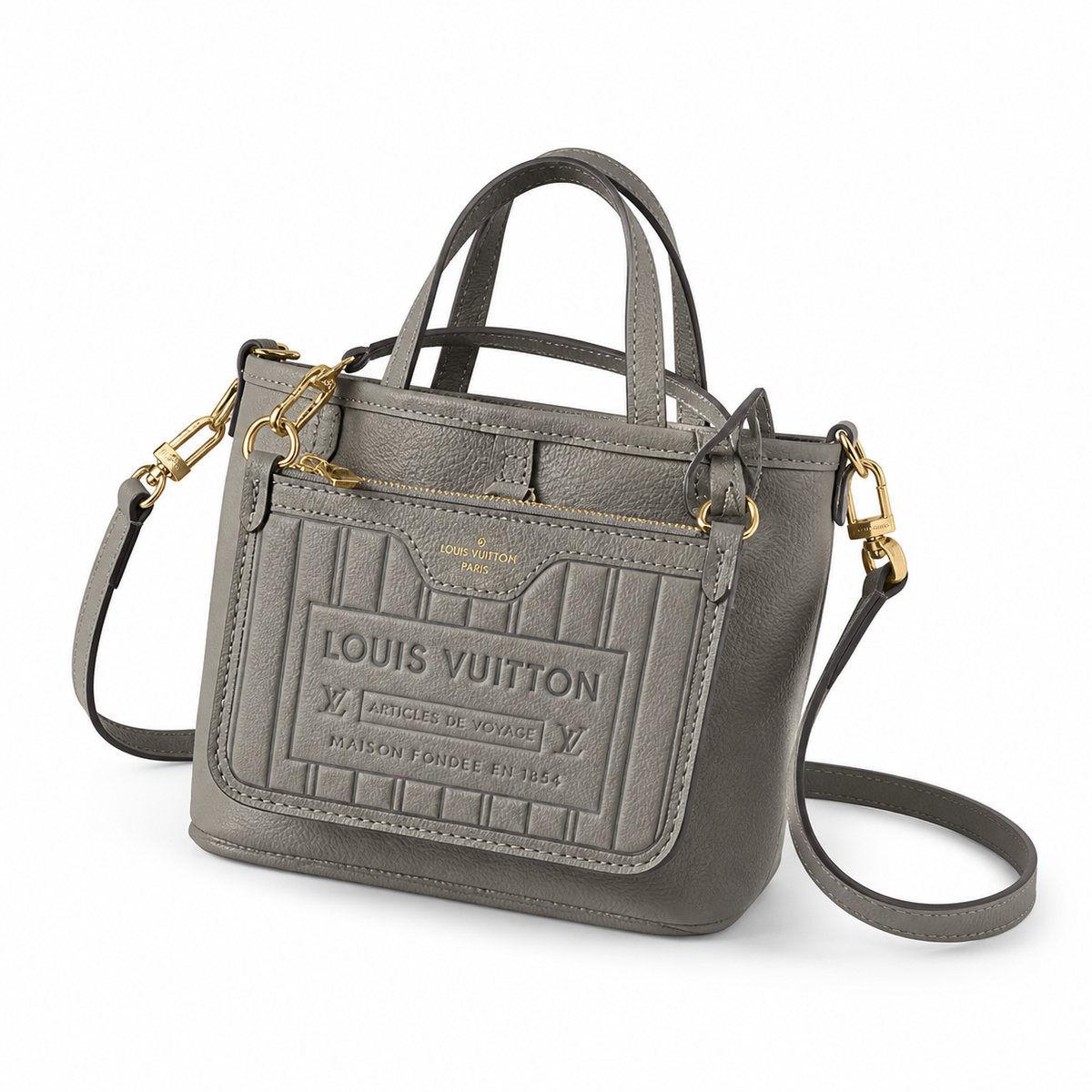 Louis Vuitton Classic Deep Barrel Crossbody Bag 16.5x11x26.5cm II