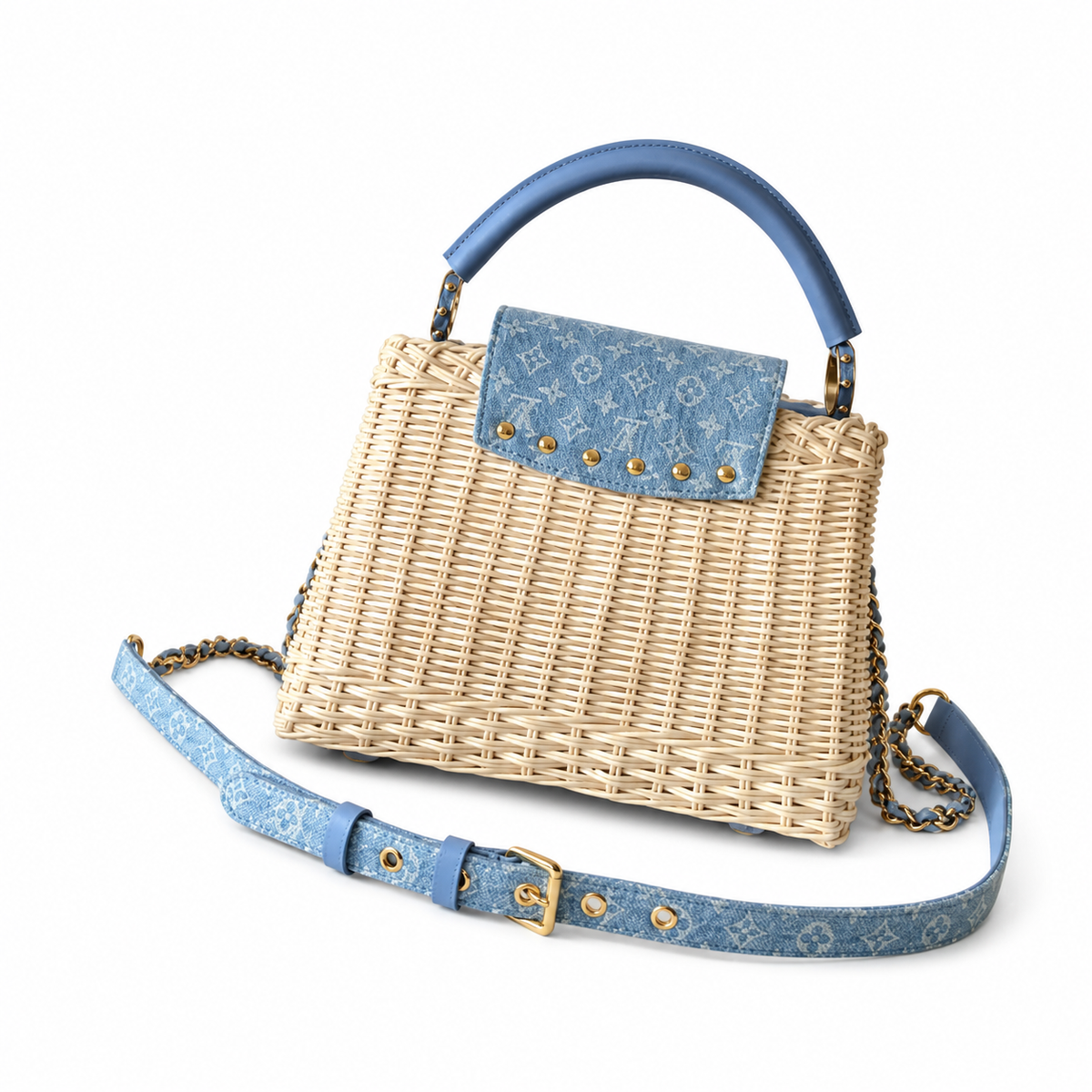 Louis Vuitton Premium Slim Crossbody Bag 21×13.6×8cm