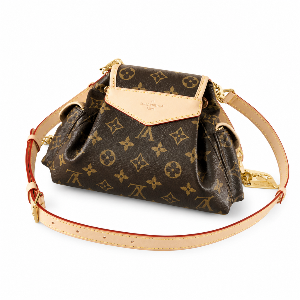 Louis Vuitton Classic Tall Bucket Crossbody Bag 17×12×27cm