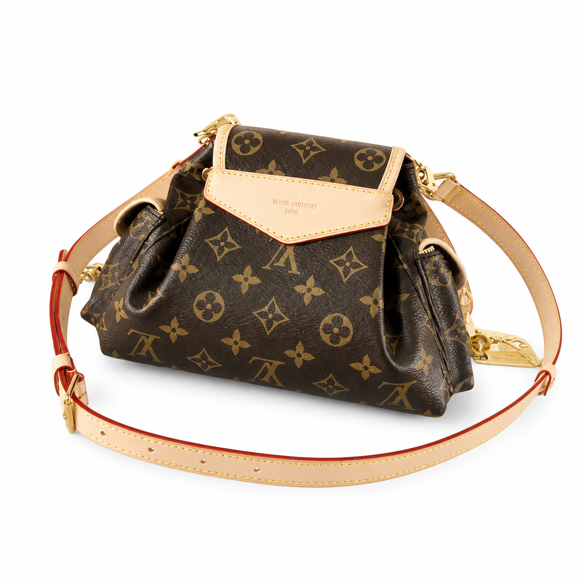 Louis Vuitton Classic Tall Bucket Crossbody Bag 17×12×27cm