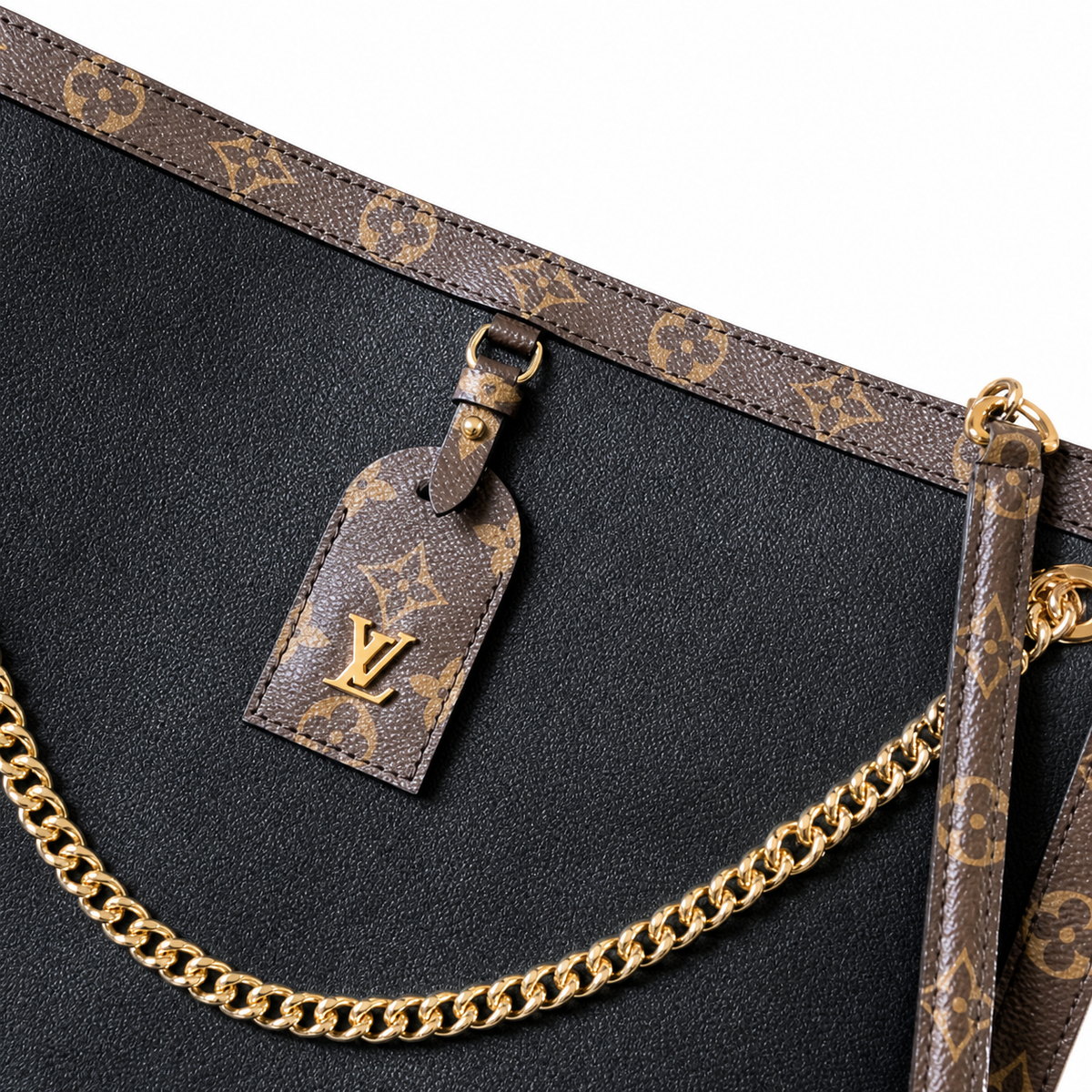 Louis Vuitton LV Monogram Oversized Flat Tote Handbag | 36×10×37cm Luxury Bag