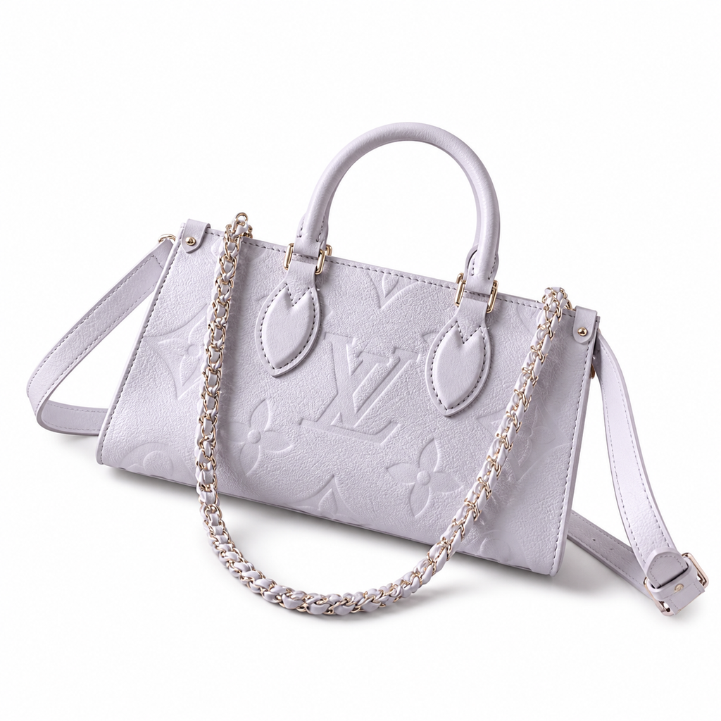 LV Style Crescent Crossbody Bag | 25×13×10cm | Luxury Designer Inspired Curved Flap Shoulder Bag