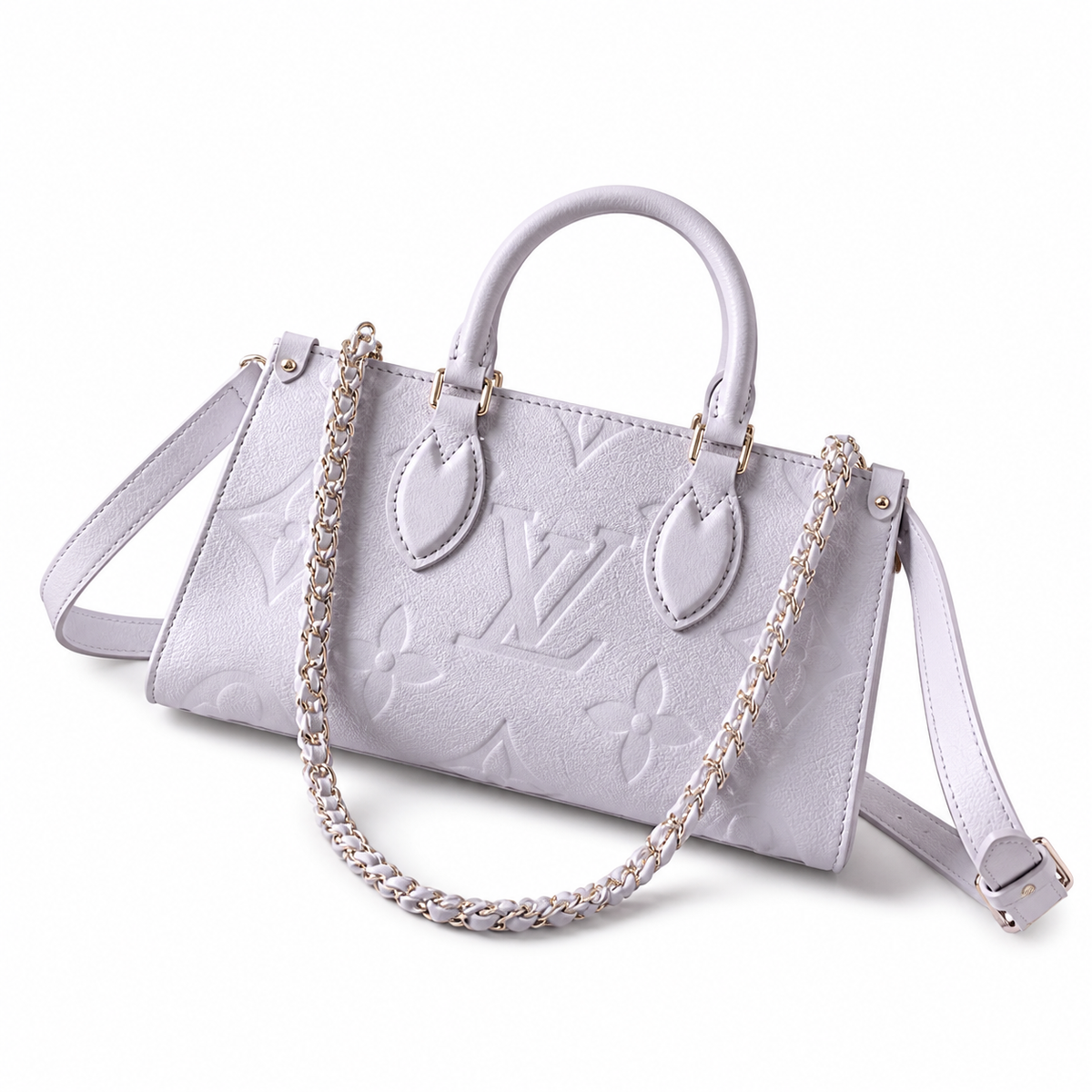 LV Style Crescent Crossbody Bag | 25×13×10cm | Luxury Designer Inspired Curved Flap Shoulder Bag