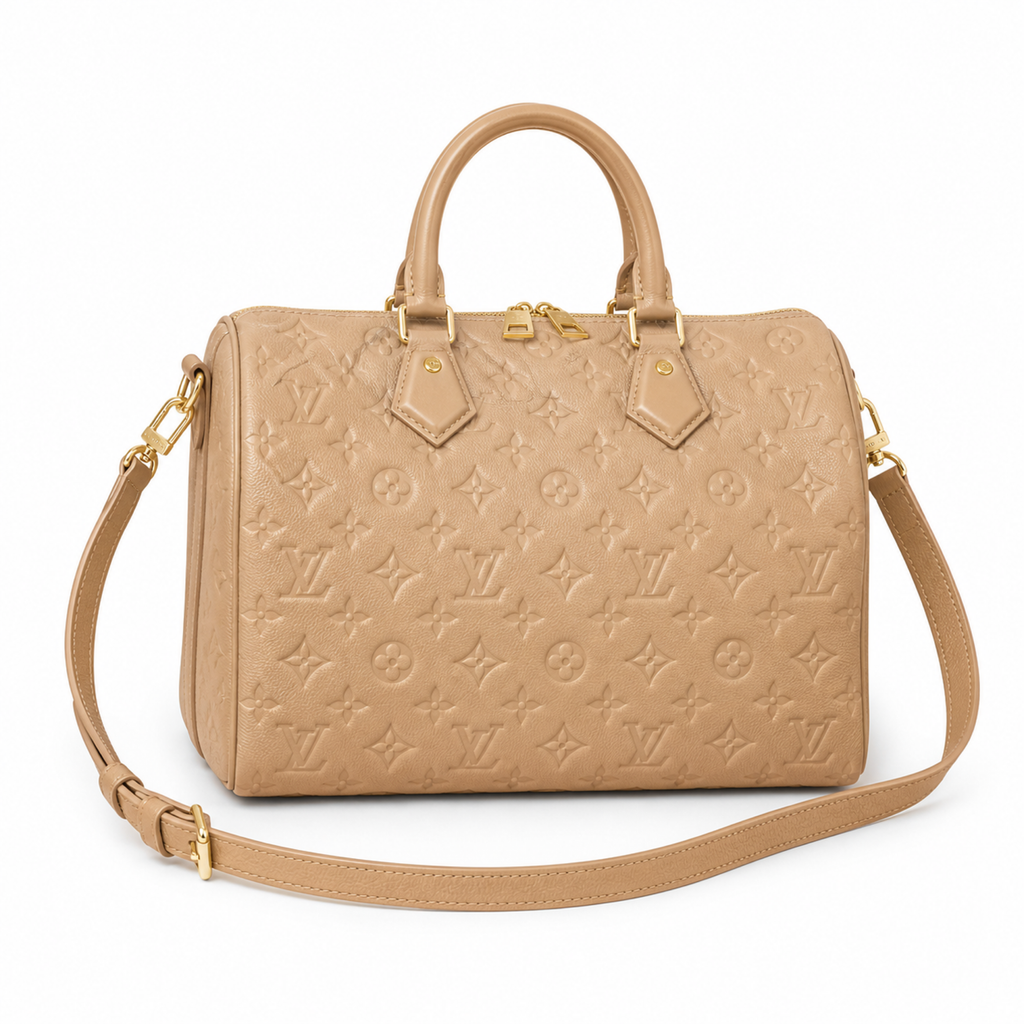 Louis Vuitton Classic Tall Column Tote Bag 17x30x21cm