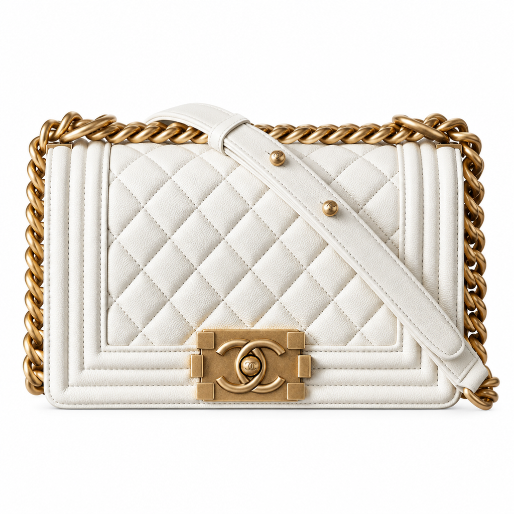 Chanel Quilted Classic Flap Bag 20cm