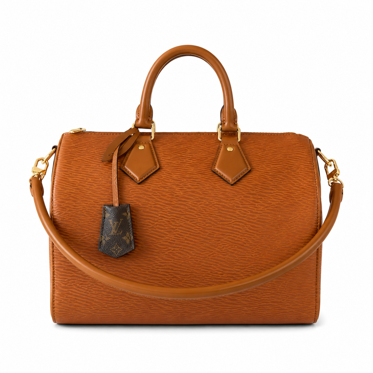 Louis Vuitton Classic Spacious Structured Handbag 30×21×17cm