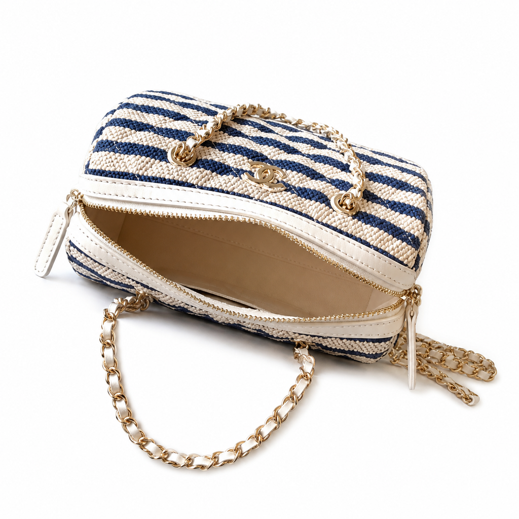 Chanel CC Quilted Mini Flap Bag | Gold Hardware & Chain — 18cm