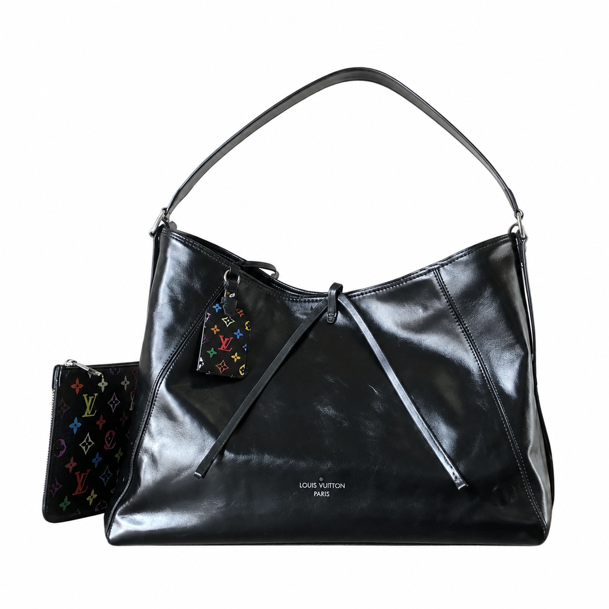 Louis Vuitton Classic Towering Bucket Shoulder Bag 30×15×39cm