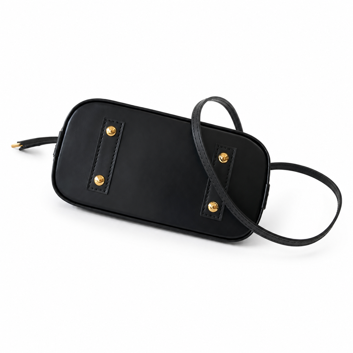 LV Alma BB Epi Leather Black Top Handle Crossbody Bag