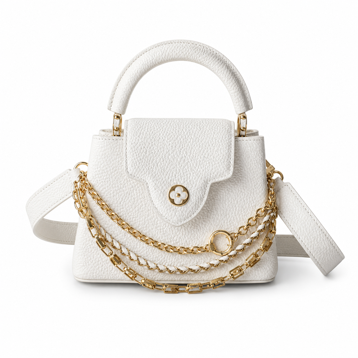 Louis Vuitton Classic Precision Compact Crossbody Bag 21x13.6x8cm