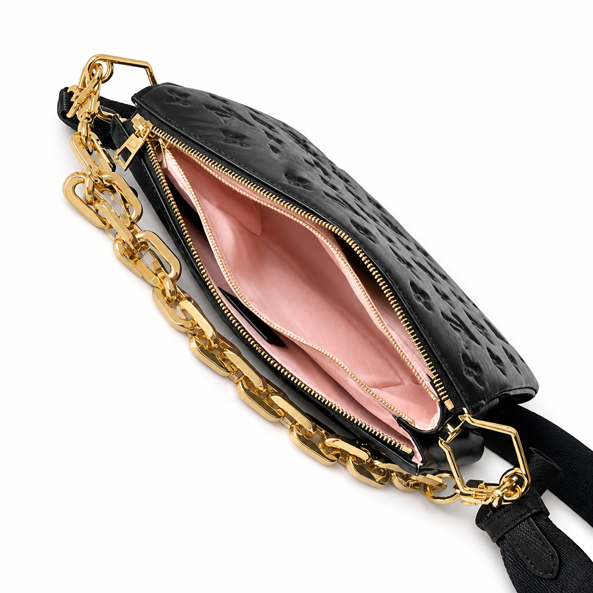 LV Style Saddle Crossbody Bag | 26×20×12cm | Luxury Designer Inspired Medium Structured Shoulder Bag