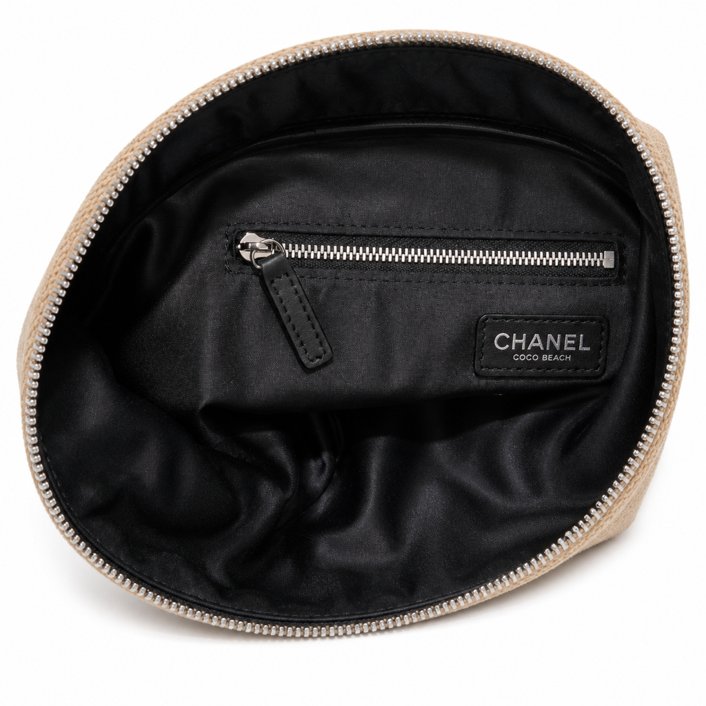 Chanel CC Quilted Top Handle Bag | Detachable Chain & Gold — 32cm