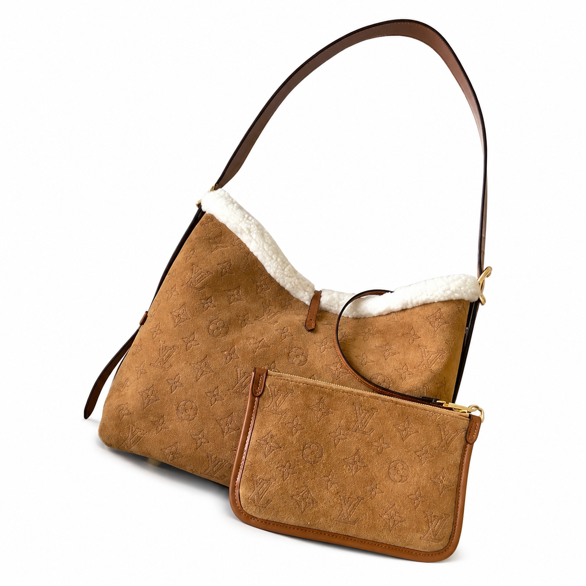 Louis Vuitton Classic Prestige Square Shoulder Bag 29x24x12cm