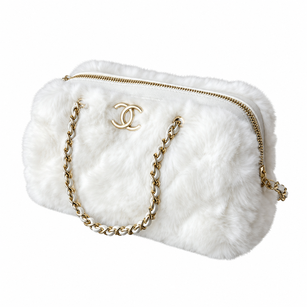 Chanel Quilted Box Flap Bag 18.5cm