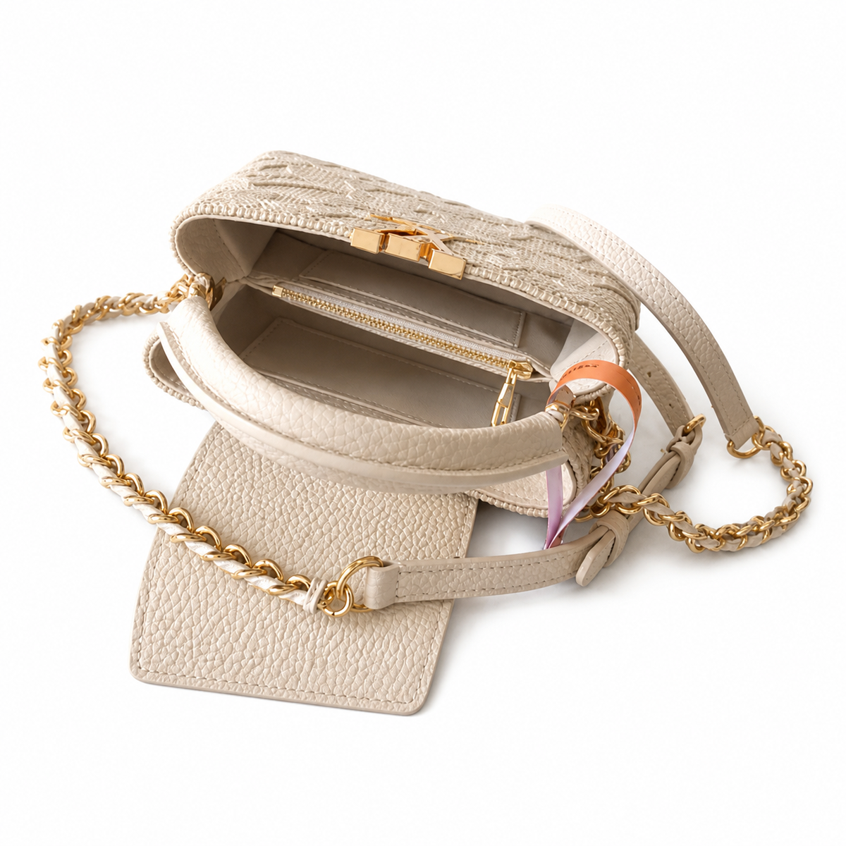 Louis Vuitton Classic Signature Series Prestige Mini Crossbody Bag 21×13.6×8cm