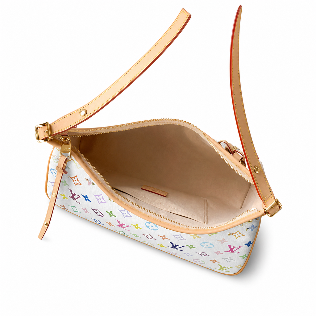 Louis Vuitton Classic Wide Structured Shoulder Bag 39×20×13cm
