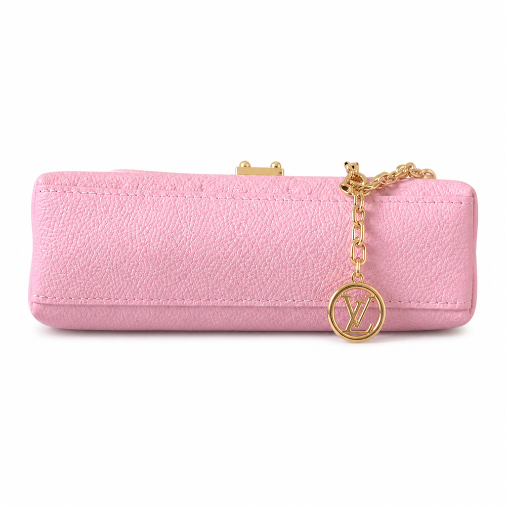 LV Blanche BB Monogram Empreinte Leather Pink Top Handle Chain Bag