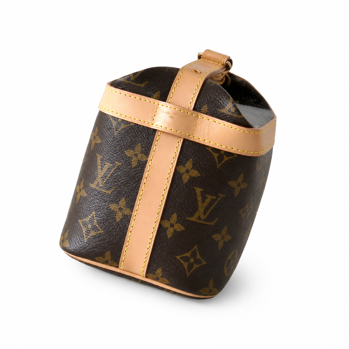 LV Style Mini Boston Top Handle Handbag | 22×13.5×12cm | Luxury Designer Inspired Structured Bag
