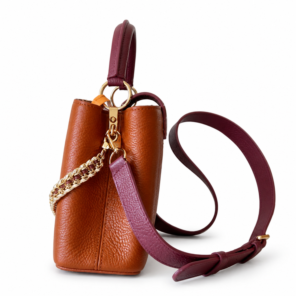 Louis Vuitton Premium Vertical Mini Crossbody Bag 14×21×8cm