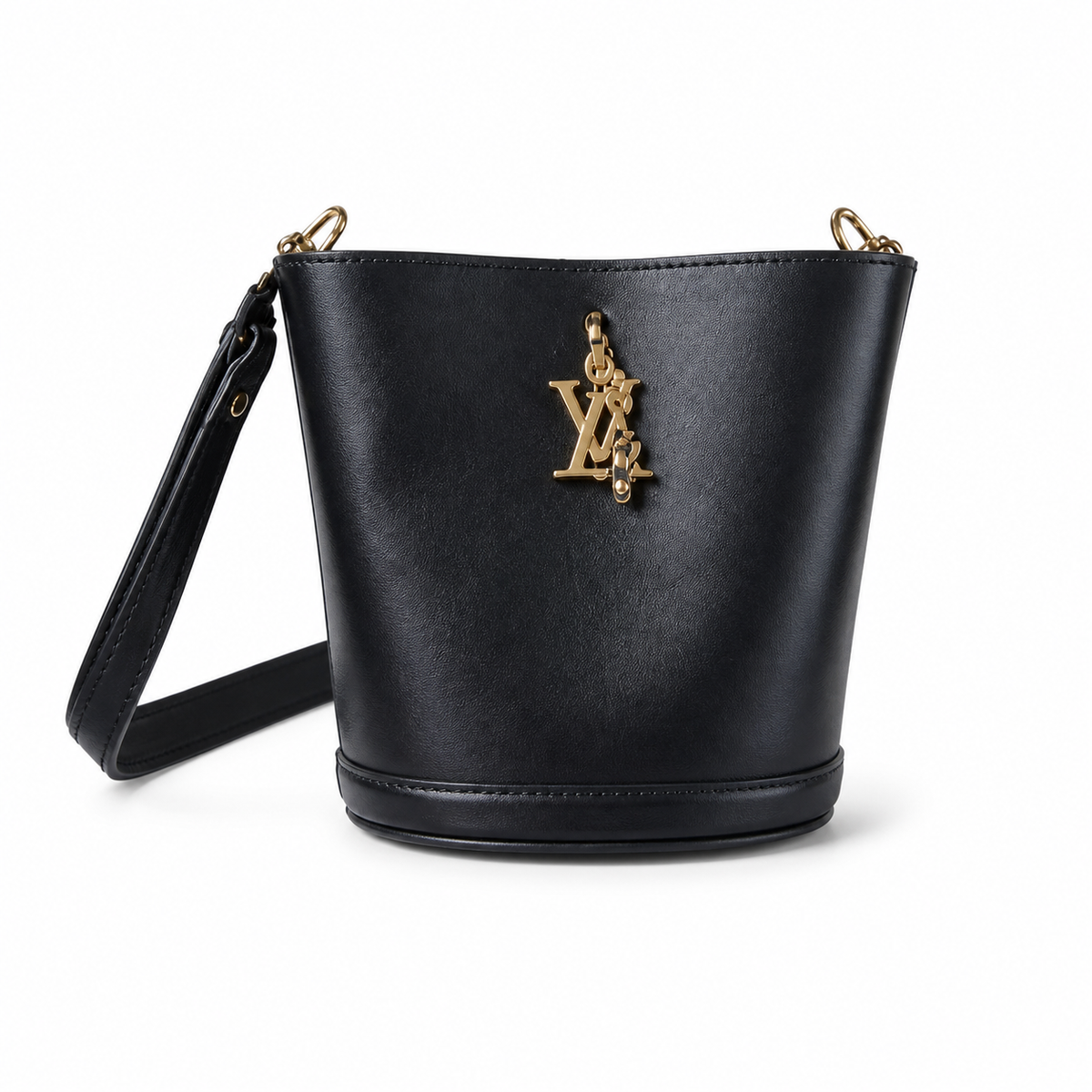 Louis Vuitton Black Bucket Bag