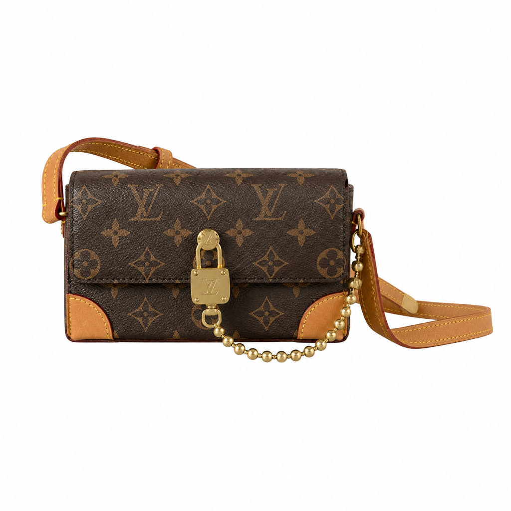 Louis Vuitton Classic Sleek Slim Crossbody Bag 18×11×6.5cm