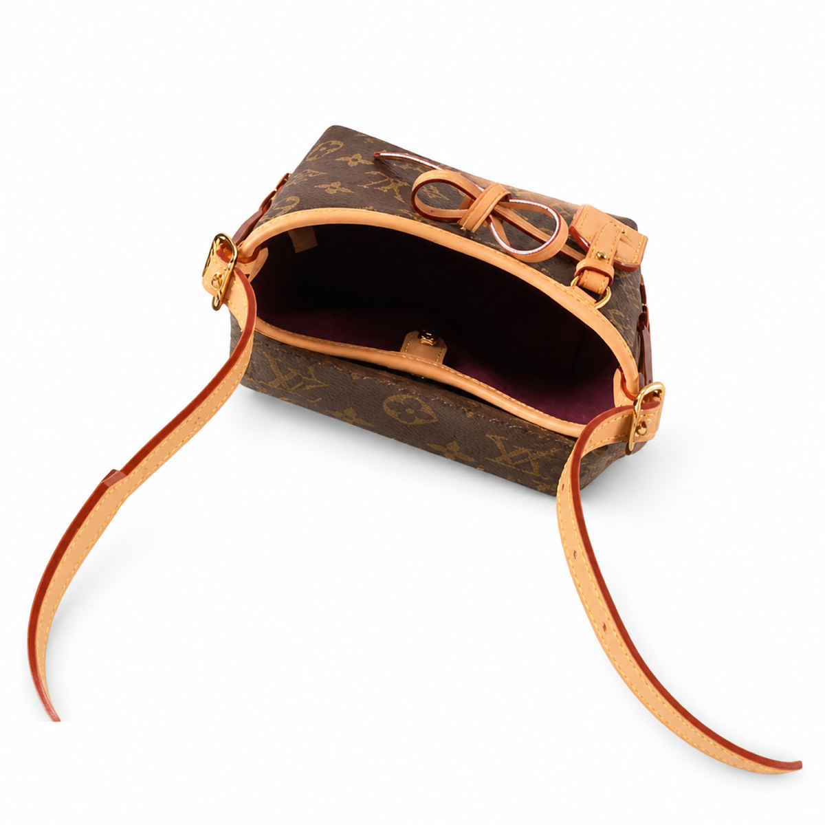 Louis Vuitton Classic Mini Cube Shoulder Bag 16x15x9.5cm