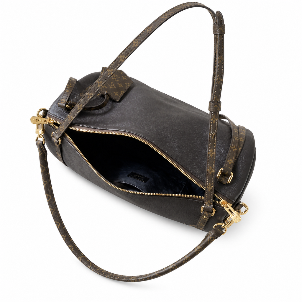 Louis Vuitton Black Hobo Bag